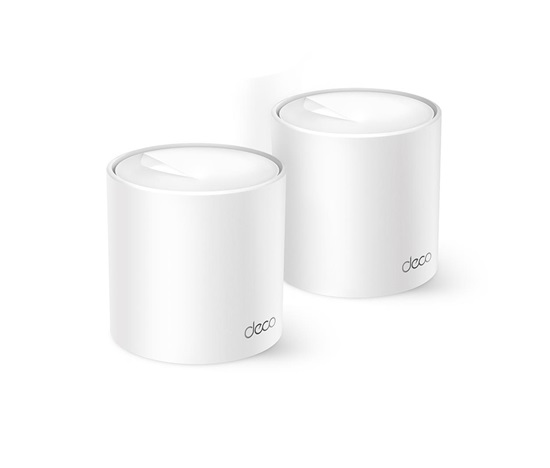 TP-Link Deco X10(2-pack) WiFi6 Mesh (AX1500, 2,4GHz/5GHz, 2xGbELAN/WAN)