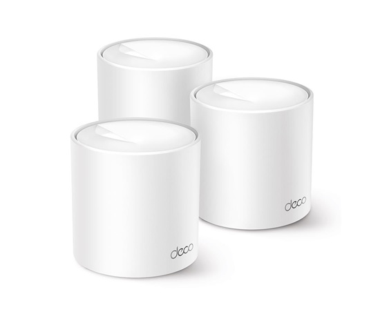 TP-Link Deco X10(3-pack) WiFi6 Mesh (AX1500, 2,4GHz/5GHz, 2xGbELAN/WAN)