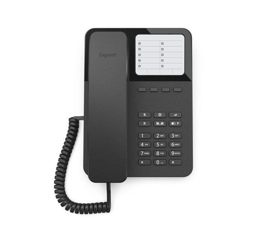 BAZAR - Gigaset DESK 400 - černý - Poškozený obal (Komplet)