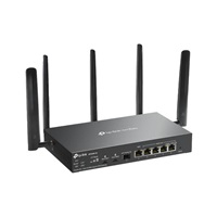 TP-Link ER706W-4G OMADA VPN 4G+Cat6 router (AX3000,1xSFP WAN/LAN,1xGbEWAN,4xGbELAN/WAN,2xnanoSIM)