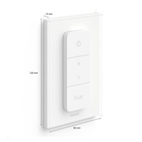 BAZAR - PHILIPS Hue Dimmer Switch V2 - Přepínač - POŠKOZENÝ OBAL