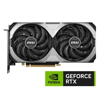 BAZAR - MSI VGA NVIDIA GeForce RTX 4070 VENTUS 2X E 12G OC, RTX 4070, 12GB GDDR6X, 3xDP, 1xHDMI - Po opravě (Bez příšluš