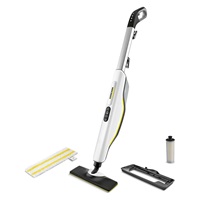 Karcher SC 3 Upright parní mop, 1600 W, eliminuje až 99,999 % virů a 99,99 % běžných domácích bakterií, bílá
