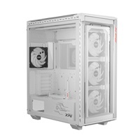 ADATA XPG case BATTLECRUISER II Mid-Tower, bez zdroje, 4x 120mm ARGB Fan, Bílá