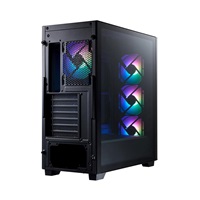 ADATA XPG case LANDER 500 Mid-Tower, bez zdroje, 4x 120mm ARGB Fan, Černá