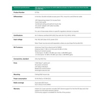 HPE Networking Instant On AP21 (RW) Dual Radio 2x2 Wi-Fi 6 Access Point Bundle with RW PSU
