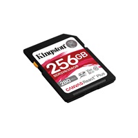 Kingston SDXC karta 256GB Canvas React Plus, UHS-II, U3, V60, R:280/W:150MB/s