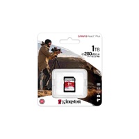 Kingston SDXC karta 1TB Canvas React Plus, UHS-II, U3, V60, R:280/W:150MB/s