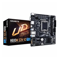 GIGABYTE MB Sc LGA1700 H610M S2H V2, Intel H610, 2xDDR5, 2xDP, 1xHDMI, 1xVGA, mATX
