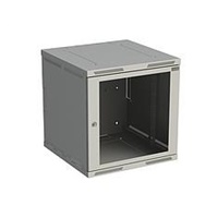 Solarix rozvaděč nástěnný SENSA 12U 600mm, dveře sklo, RAL 7035, SENSA-12U-66-11-G