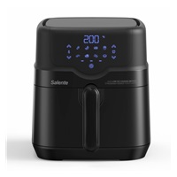 Salente HotAir, horkovzdušná fritéza 2v1, 4,3 l, černá