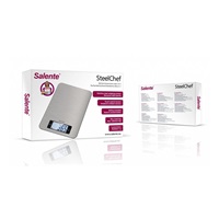 Salente SteelChef, kuchyňská váha, nerezová