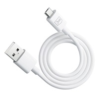 3mk datový kabel - Hyper Cable A to Micro 1.2m 5V 2,4A, bílá