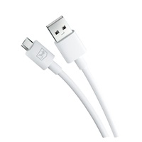 3mk datový kabel - Hyper Cable A to Micro 1.2m 5V 2,4A, bílá