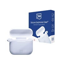 3mk Silicone AirPods Case pro AirPods 2 gen., bílá