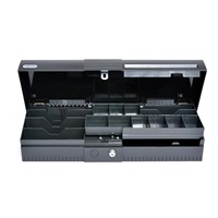 Virtuos pokladní zásuvka Eurokazeta, tmavě šedá, bez kabelu