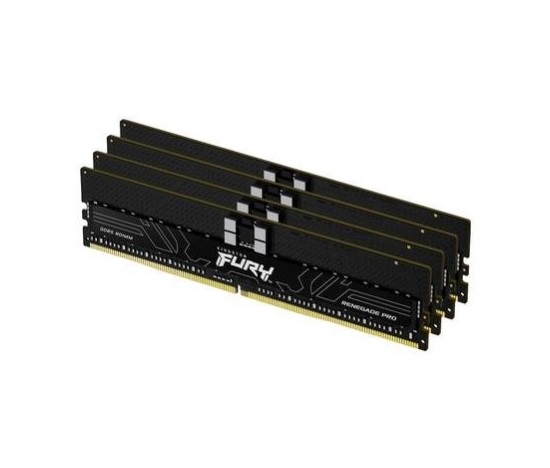 KINGSTON DIMM DDR5 128GB (Kit of 4) 5600MT/s CL28 ECC 2Rx8 FURY Renegade Pro EXPO