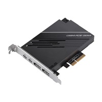 ASUS Rozšiřovací karta USB4 PCIe Gen4, PCIe 4.0 x4, 2x USB4 Typ-C, 2x DP