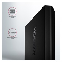 AXAGON EEM2-UB2, USB-C 10 Gbps - M.2 NVMe SSD ARROW box, czarny