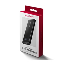 AXAGON EEM2-UB2, USB-C 10 Gbps - M.2 NVMe SSD ARROW box, czarny