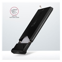 AXAGON EEM2-UB2, USB-C 10 Gbps - M.2 NVMe SSD ARROW box, czarny