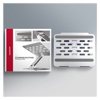 AXAGON STND-LQ, aluminiowa podstawka HQ do laptopów 10" - 16", regulowana wysokość i kąt nachylenia
