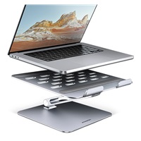 AXAGON STND-LQ, aluminiowa podstawka HQ do laptopów 10" - 16", regulowana wysokość i kąt nachylenia