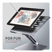 AXAGON STND-LQ, aluminiowa podstawka HQ do laptopów 10" - 16", regulowana wysokość i kąt nachylenia