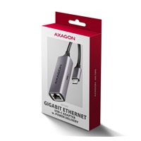 AXAGON ADE-TXPD, USB-C 3.2 Gen 1 - karta sieciowa Gigabit Ethernet, Asix AX88179, PD 100W, instalacja automatyczna