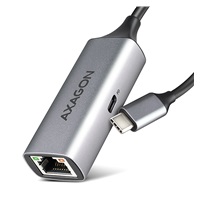 AXAGON ADE-TXPD, USB-C 3.2 Gen 1 - karta sieciowa Gigabit Ethernet, Asix AX88179, PD 100W, instalacja automatyczna