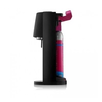 BAZAR - SodaStream Terra Black výrobník sody, mechanický, 1l láhev SodaStream Fuse, bombička s CO2 - Poškozený obal