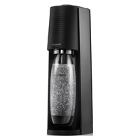 BAZAR - SodaStream Terra Black výrobník sody, mechanický, 1l láhev SodaStream Fuse, bombička s CO2 - Poškozený obal