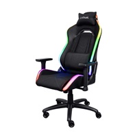 TRUST herní křeslo GXT 719 Ruya RGB Gaming Chair, Černá