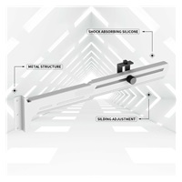 1stCool Podpěra GPU Kovový držák, bílá