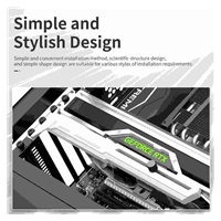 1stCool Podpěra GPU Kovový držák, bílá