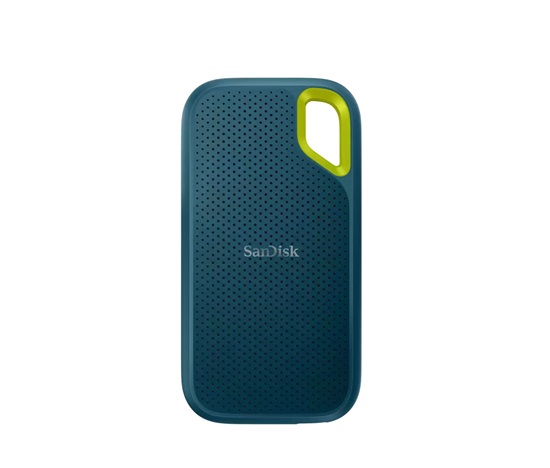SanDisk externí SSD 4TB Extreme Portable (R1050 / W1000MB/s) USB 3.2 světle modrá