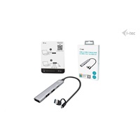 i-tec USB-A/USB-C Metal HUB 1x USB-C 3.1 + 3x USB 2.0