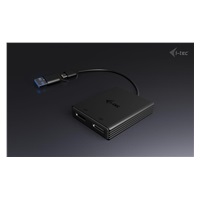 i-tec USB-A/USB-C Dual 4K DP Video Adapter