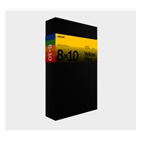 Polaroid DuoChrome film for 8x10 Black & Yellow edition