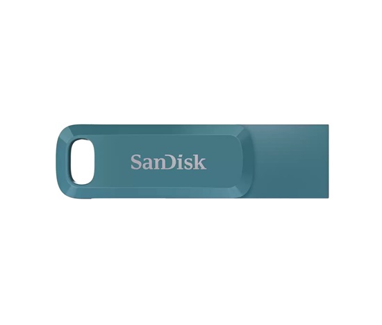 SanDisk Flash Disk 64GB Ultra Dual Drive Go, USB-C 3.2, Modrá