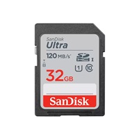 SanDisk SDHC karta 32GB Ultra (R:120/W:120 MB/s, UHS-I, C10)