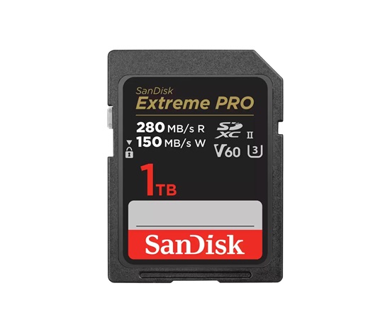 SanDisk MicroSDXC karta 1TB Extreme PRO (R:280/W:150 MB/s, UHS-II, V60)