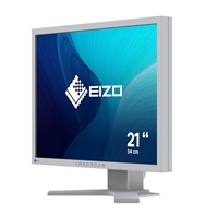 EIZO MT 21,3" S2134 FlexScan, IPS, 1600x1200, 500nit, 1800:1, 6ms, DisplayPort, DVI-D, D-sub, USB, Šedý