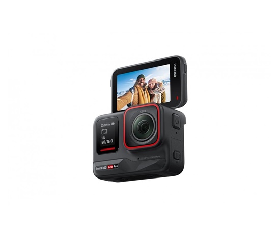 Insta360 Ace Pro akční kamera, Leica optika, 8K / 24fps, 4K / 120fps, 2,4” displej, AI Highlights asistent