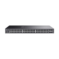 TP-Link OMADA switch SG3452 (48xGbE, 4xSFP, 2xConsole, fanless)