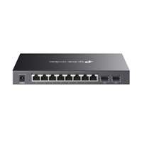 TP-Link OMADA switch SG2210P (8xGbE, 2xSFP, 8x PoE+, 61W, fanless)