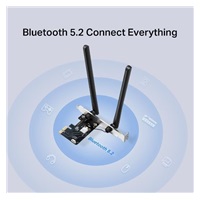 MERCUSYS MA86XE WiFi6E PCIe adapter (AXE5400,2,4GHz/5GHz/6GHz,Bluetooth5.3)