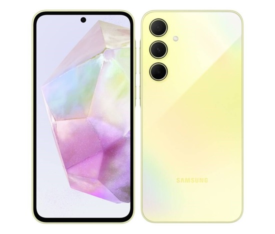 Samsung Galaxy A55 (A556), 8/128 GB, 5G, žlutá, CZ distribuce