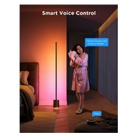 Govee Floor Lamp Pro RGBICWW LED lampa s reproduktorem + ovladač