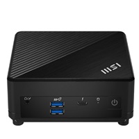 MSI PC Cubi 5 12M-262BEU - Intel Core i3-1215U, 2x SODIMM DDR4, 1x 2.5" + 1x M.2,WI-FI + BT, USB, VESA, bez OS, černá